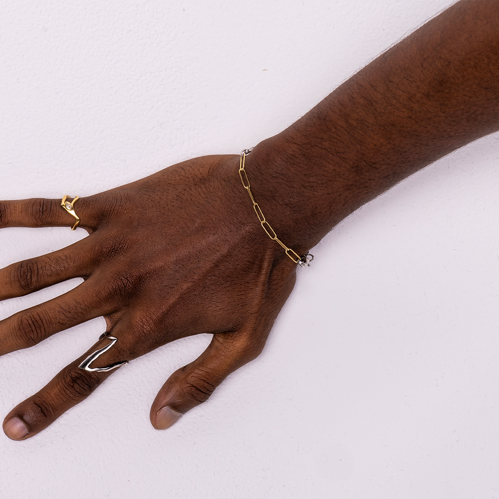 MILAMORE ミラモア デュオチェーン ブレスレット イエローゴールド デュオチェーンⅦブレスレット – MILAMORE JAPAN