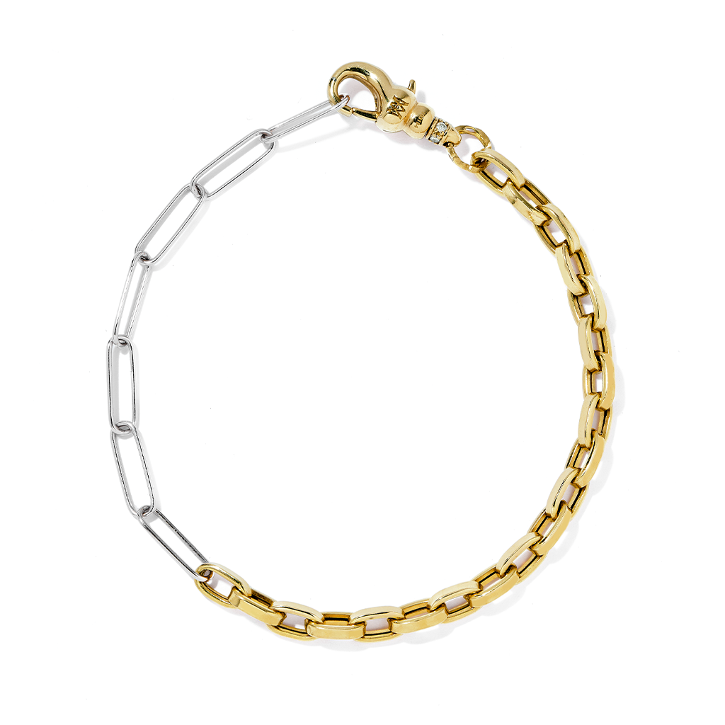 MILAMORE ミラモア デュオチェーン ブレスレット イエローゴールド デュオチェーンⅡブレスレット – MILAMORE JAPAN