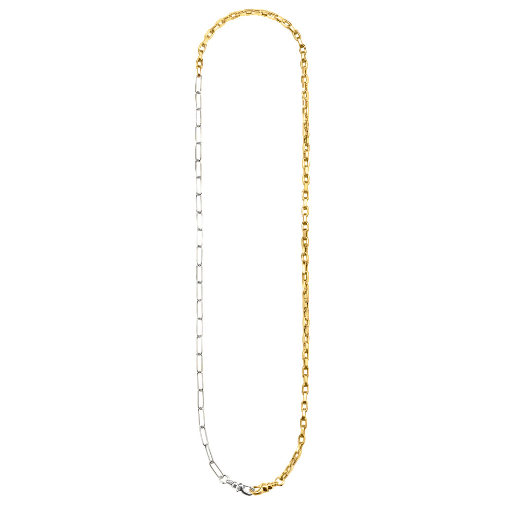 MILAMORE デュオチェーン.エメラルド.パール超美品　ミラモア MILAMORE デュオチェーン.エメラルド.パール超美品 ミラモア