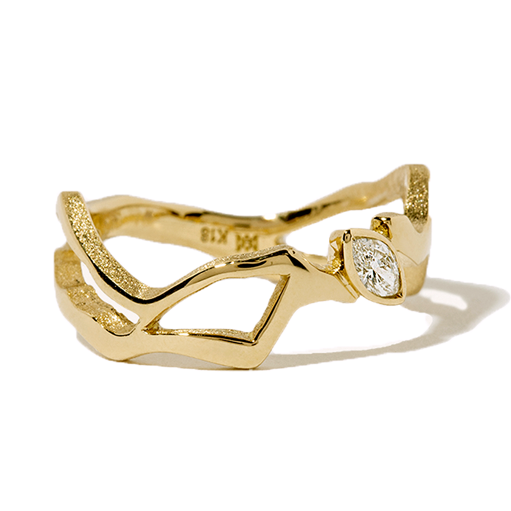 KINTSUGIシングルダイヤモンドリングⅡ