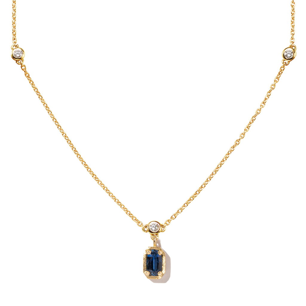 サファイアバースストーンネックレス 9月 – MILAMORE JAPAN サファイアバースストーンネックレス 9月 – MILAMORE JAPAN