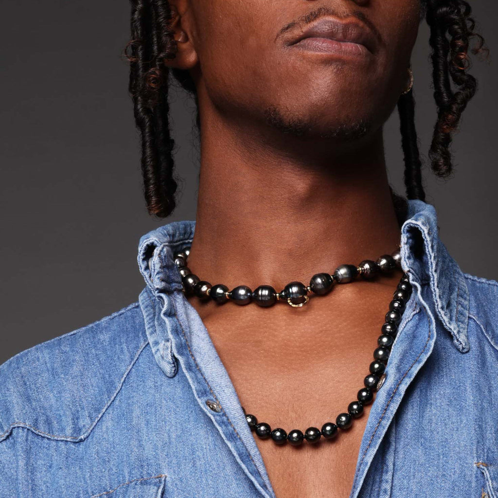 クラシックノワールパールデュオチェーン