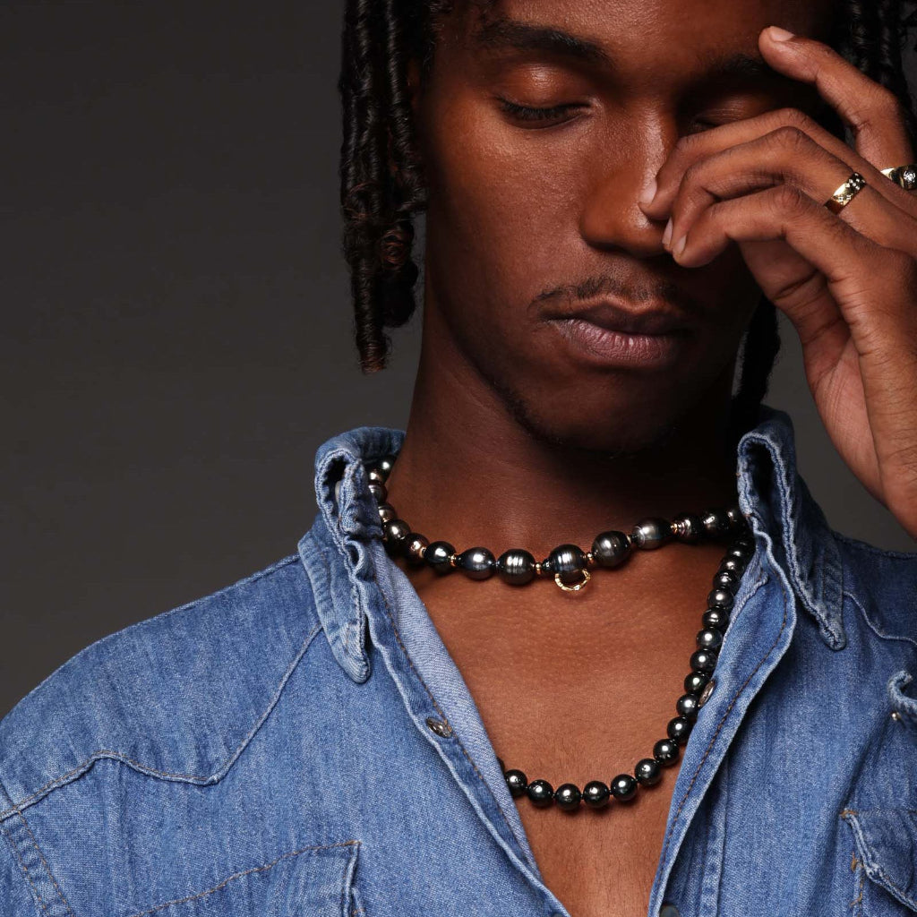 クラシックノワールパールデュオチェーン