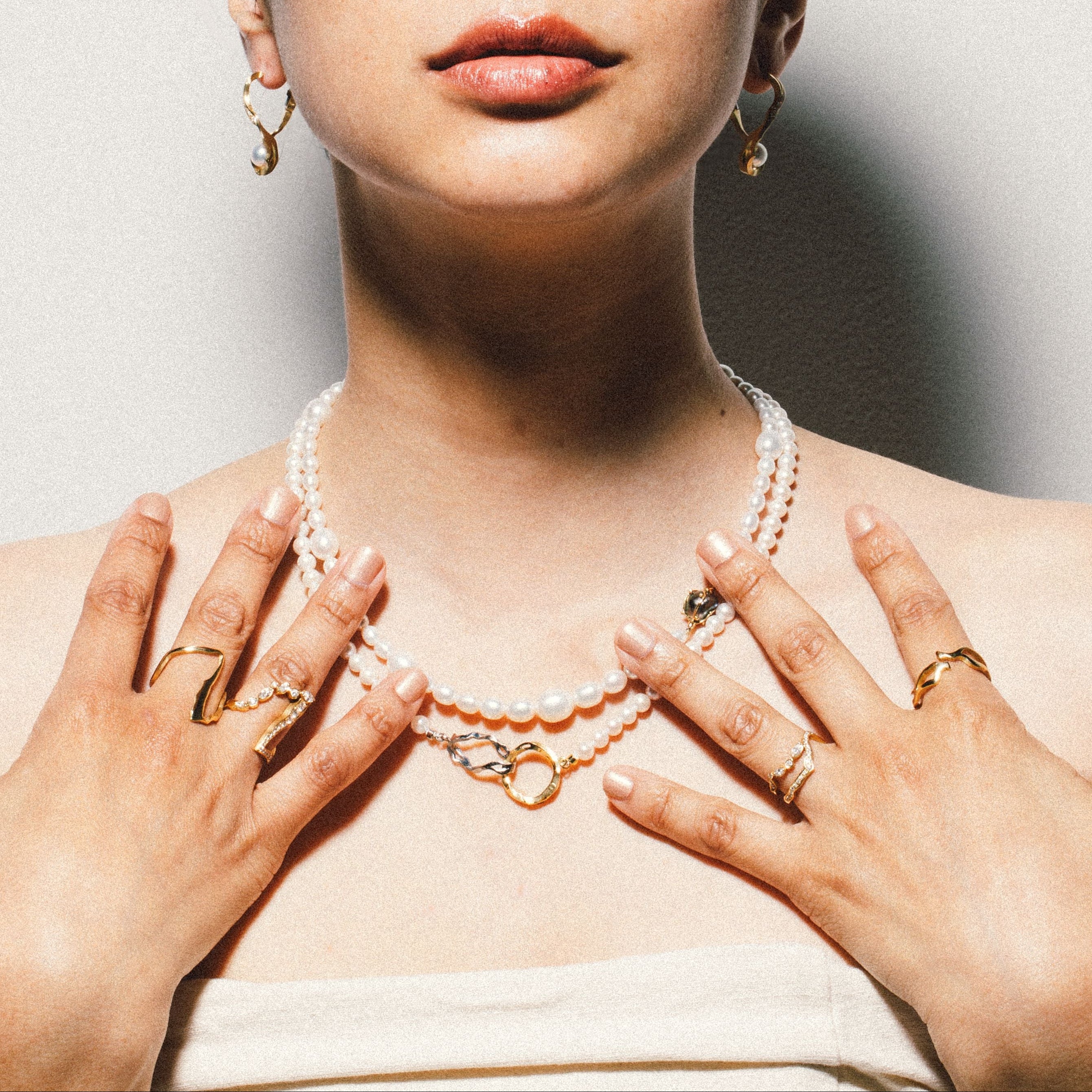 KINTSUGIパールチョーカー