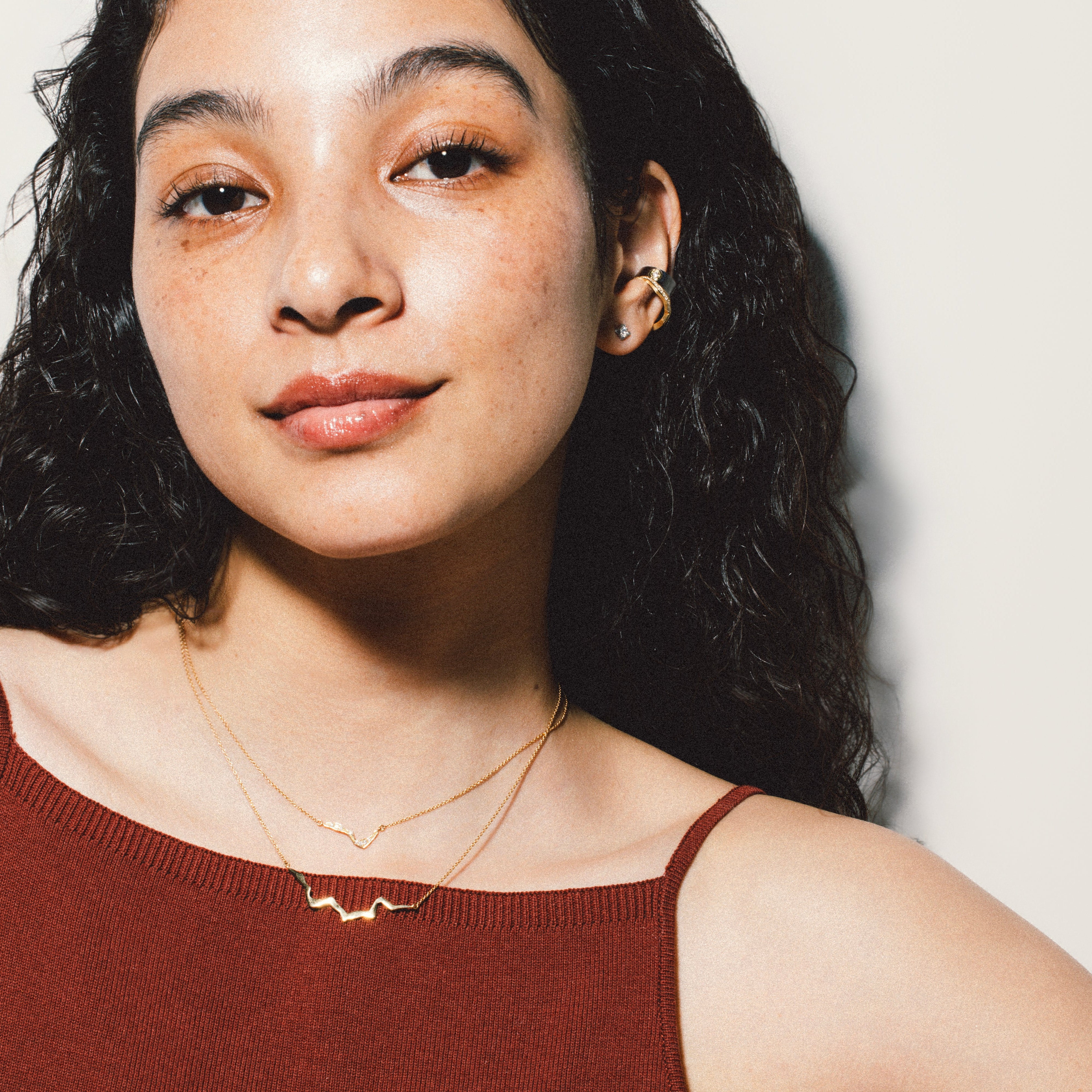 KINTSUGIミニパヴェダイヤモンドネックレス