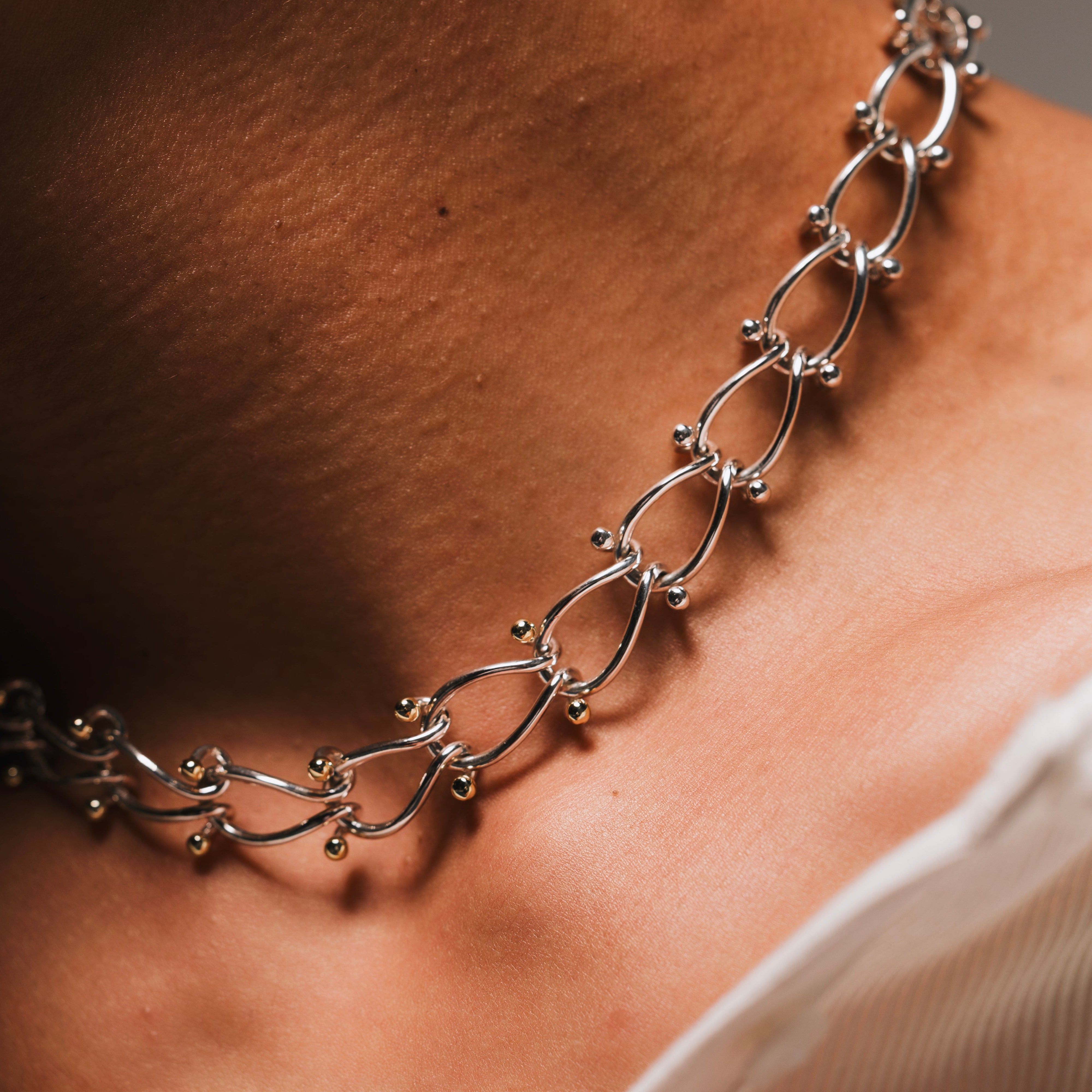 HASSOUパズルデュオチェーンJr.ネックレス