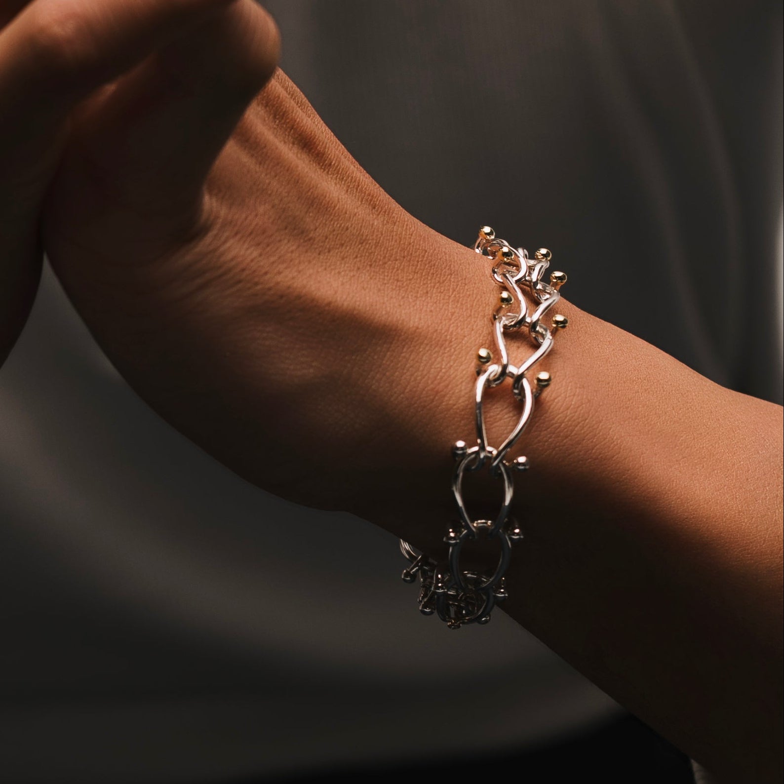 HASSOUパズルデュオチェーンJr.ブレスレット