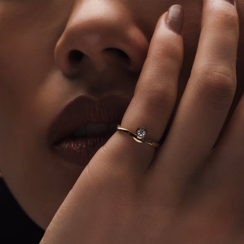 KINTSUGIダイヤモンドヴァインピンキーリング