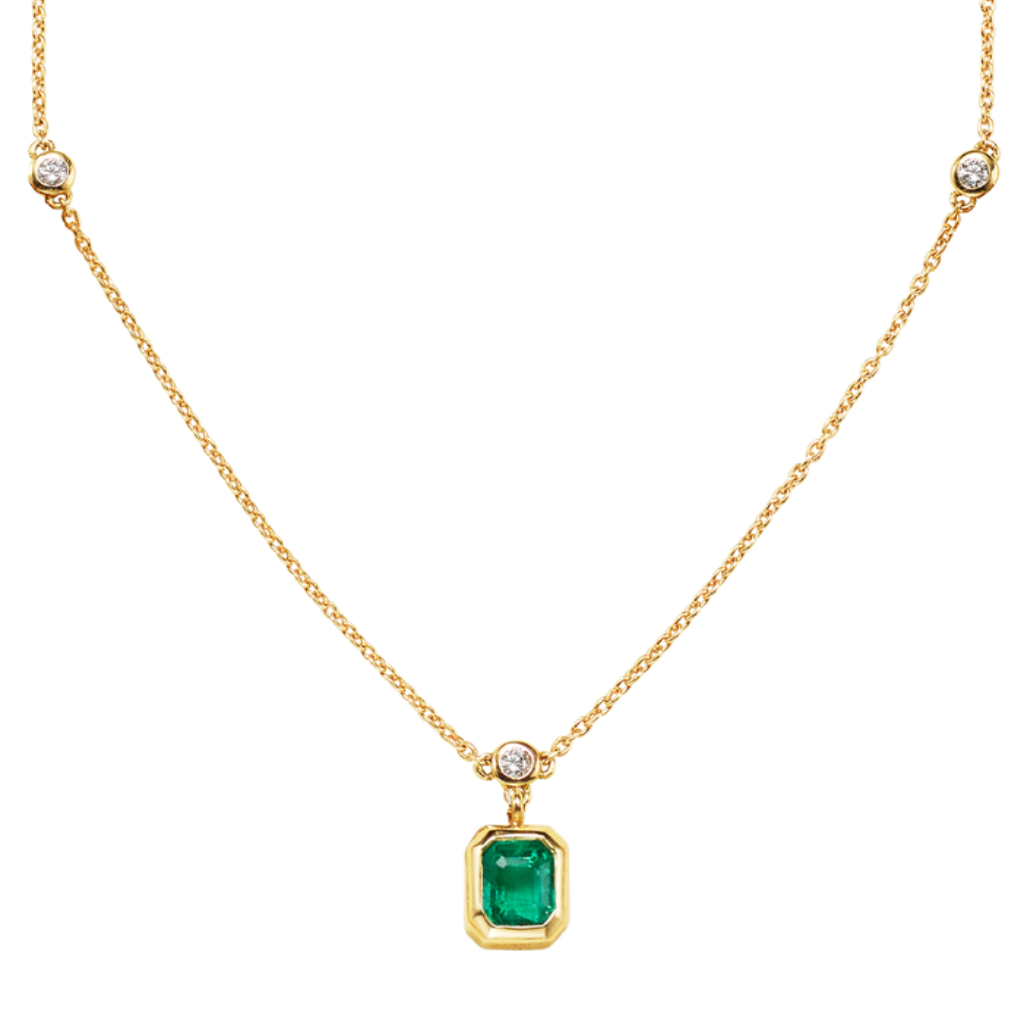 WEB限定】クラシックエメラルドネックレス – MILAMORE JAPAN WEB限定】クラシックエメラルドネックレス – MILAMORE JAPAN