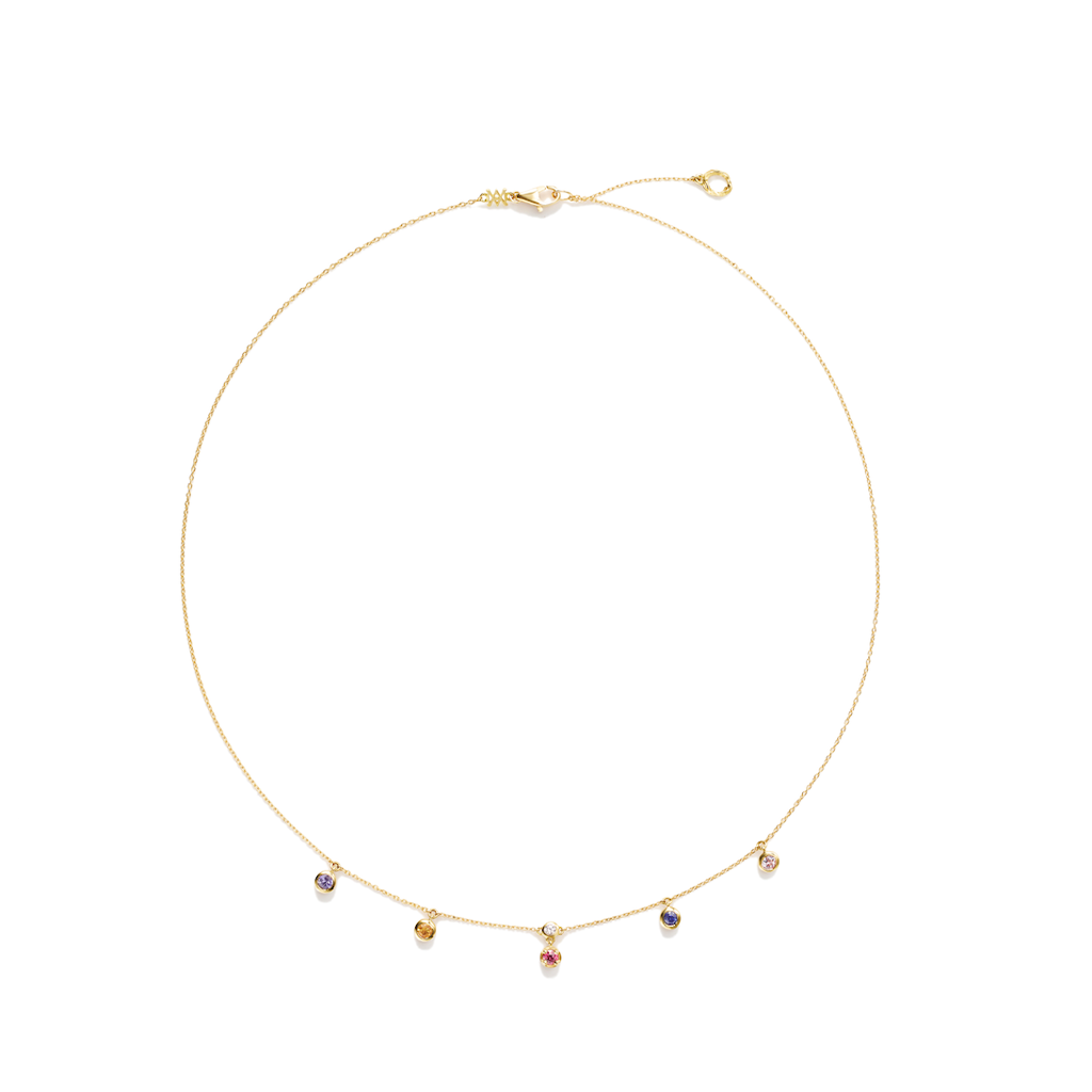 【WEB限定】リトルシスターキャンディサファイアネックレス