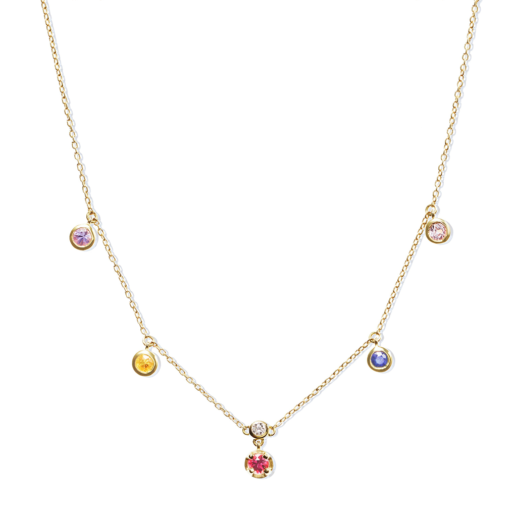 【WEB限定】リトルシスターキャンディサファイアネックレス