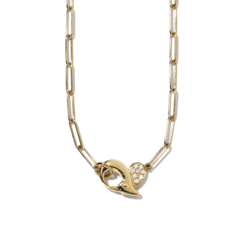 デュオハートチェーンチョーカー