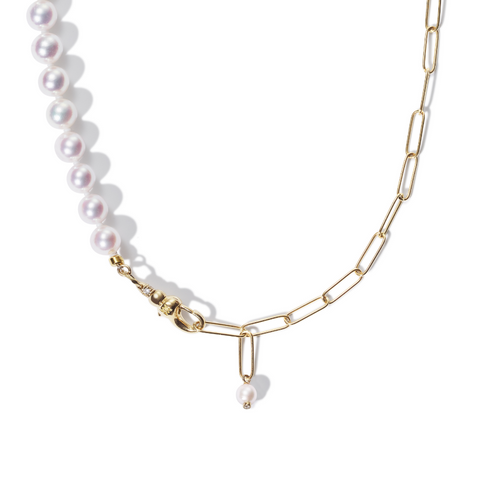 クラシックパールデュオチェーン(7mm)