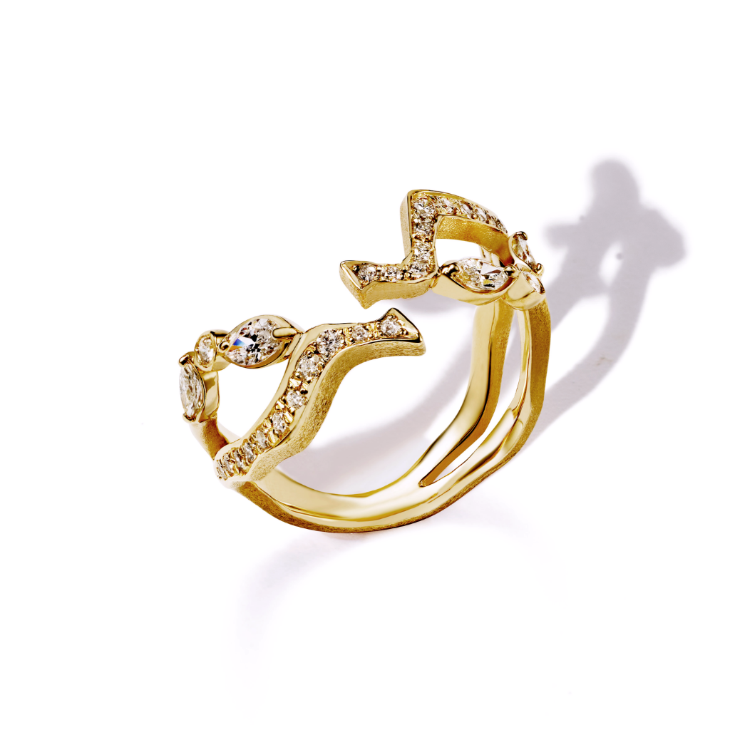 KINTSUGIパヴェダイヤモンドリングⅡ