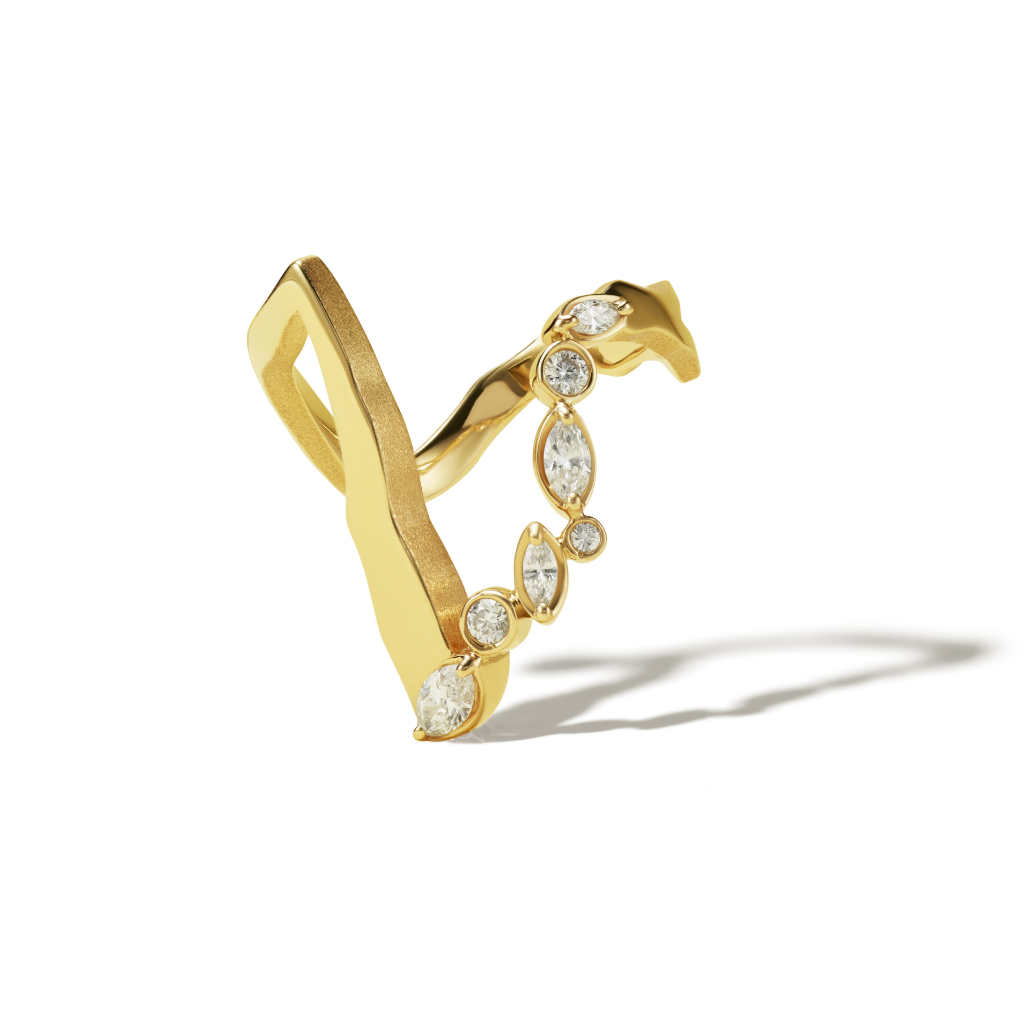 KINTSUGIヴィクトリアフロートダイヤモンドリング