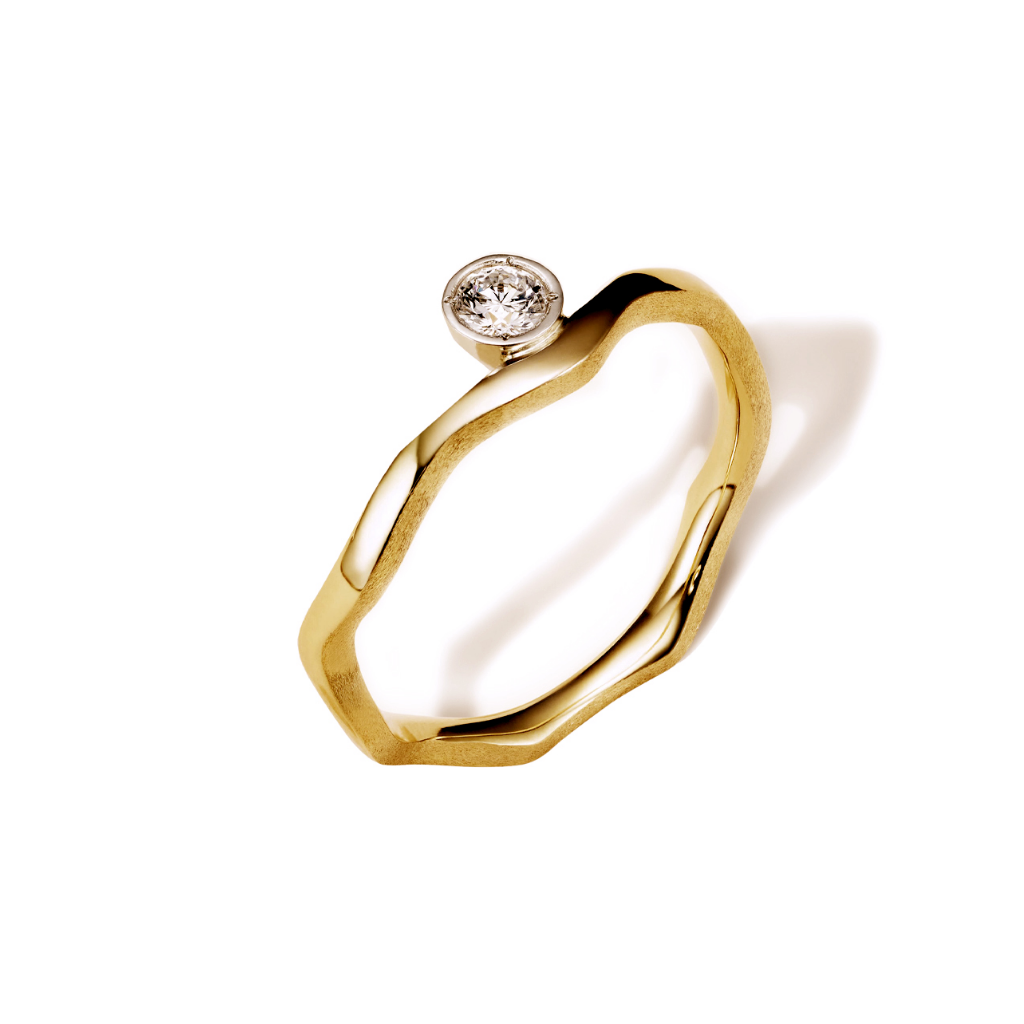 KINTSUGIダイヤモンドヴァインリング