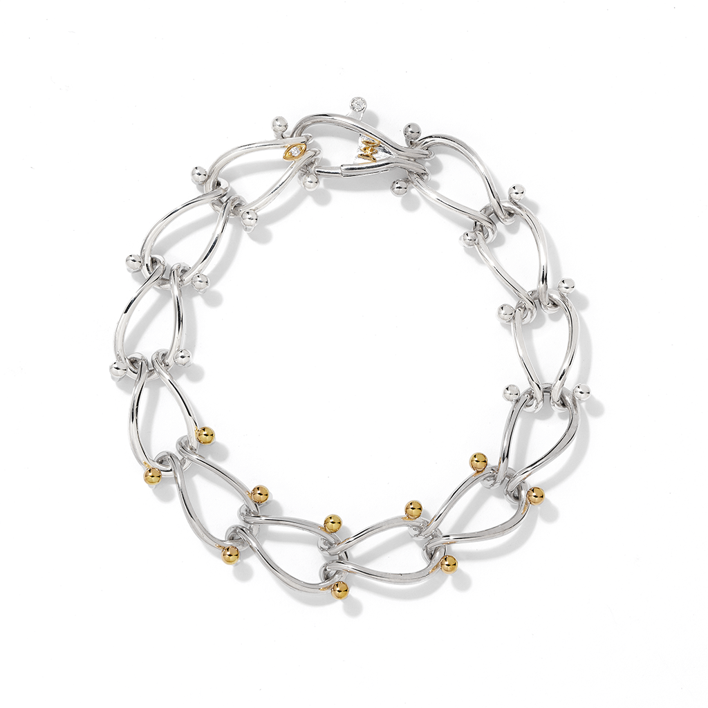 HASSOUパズルデュオチェーンJr.ブレスレット