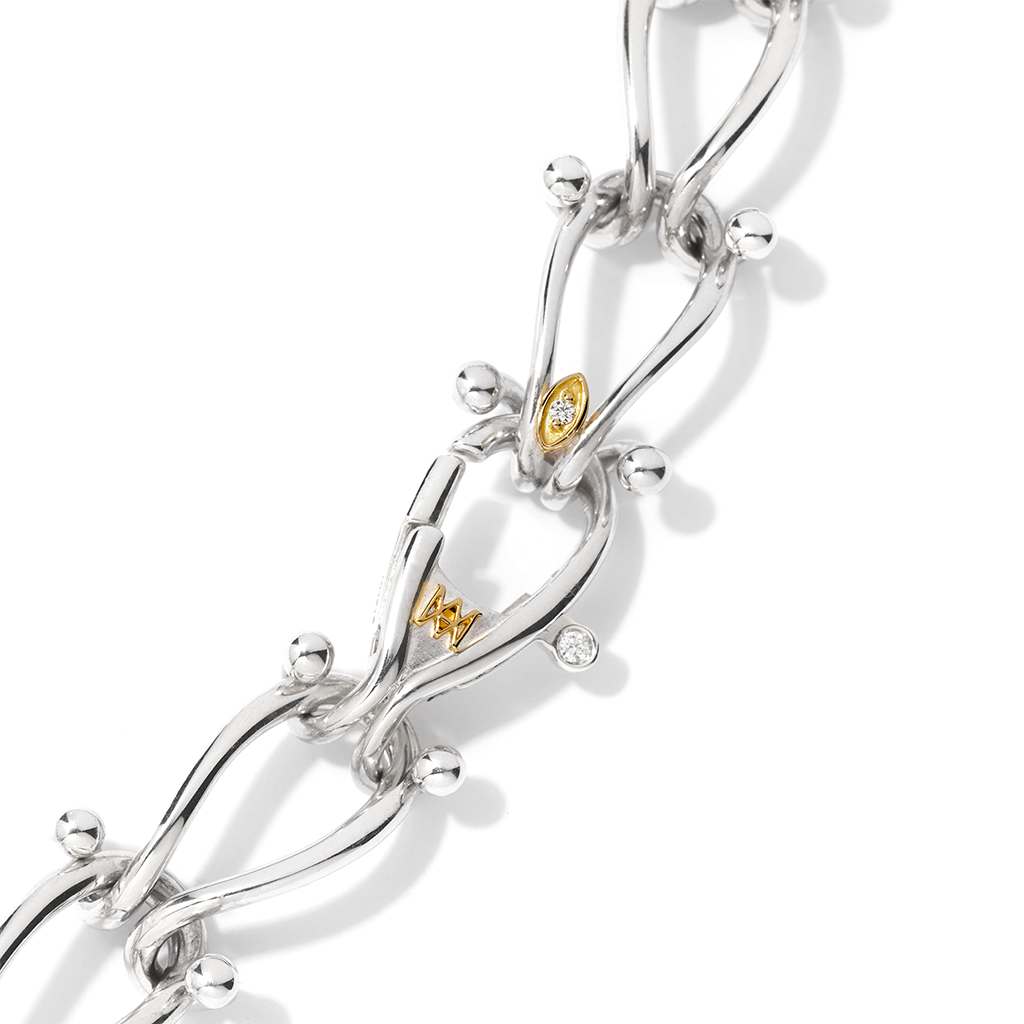 HASSOUパズルデュオチェーンJr.ブレスレット