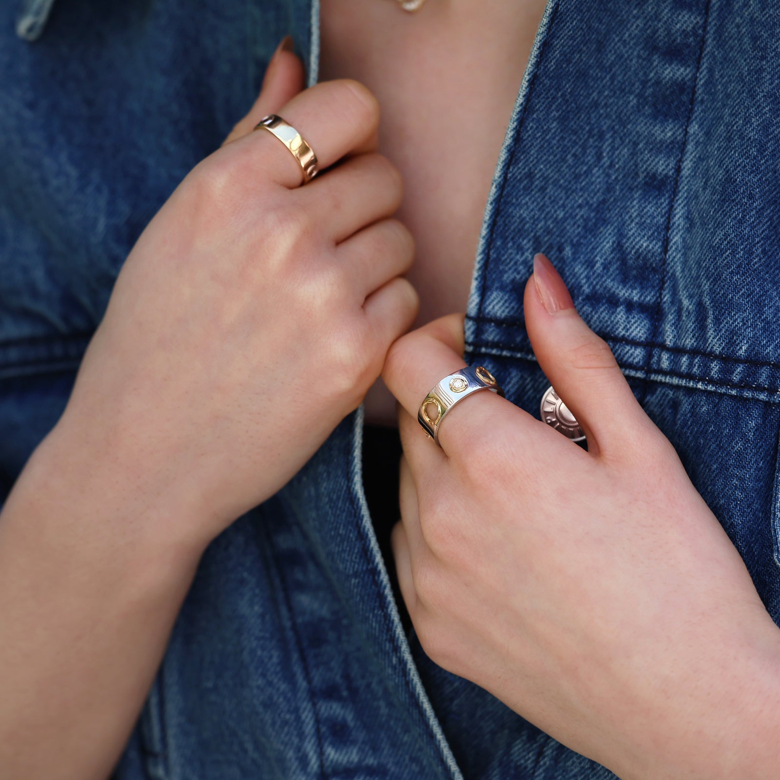 ENオープンダイヤモンドリング(8mm) - Bridal