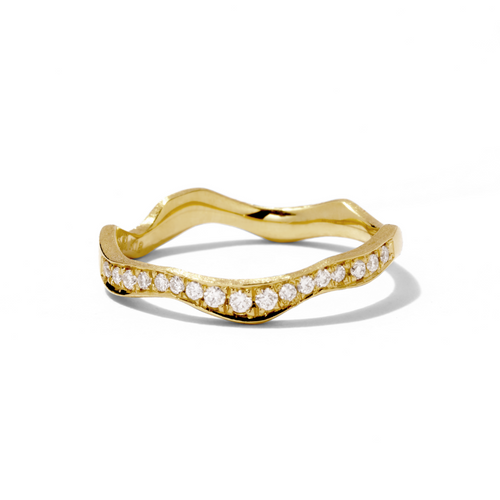 KINTSUGIパヴェダイヤモンドヴァインピンキーリング