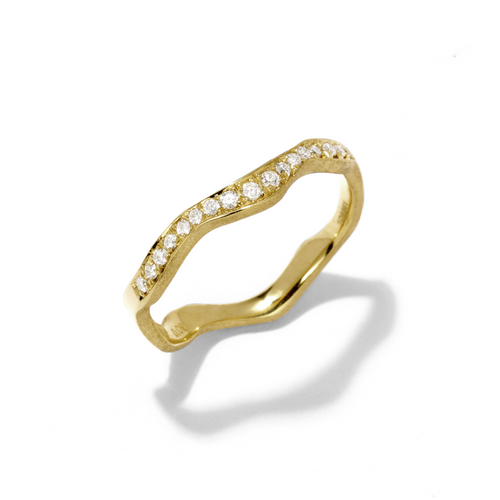 KINTSUGIパヴェダイヤモンドヴァインピンキーリング