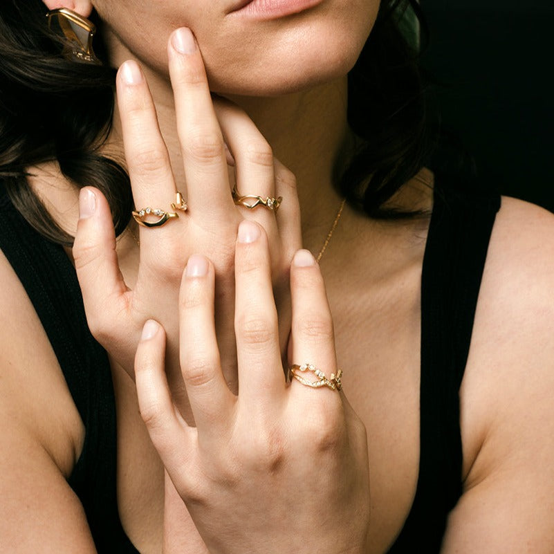 KINTSUGIパヴェダイヤモンドリングⅡ - Bridal