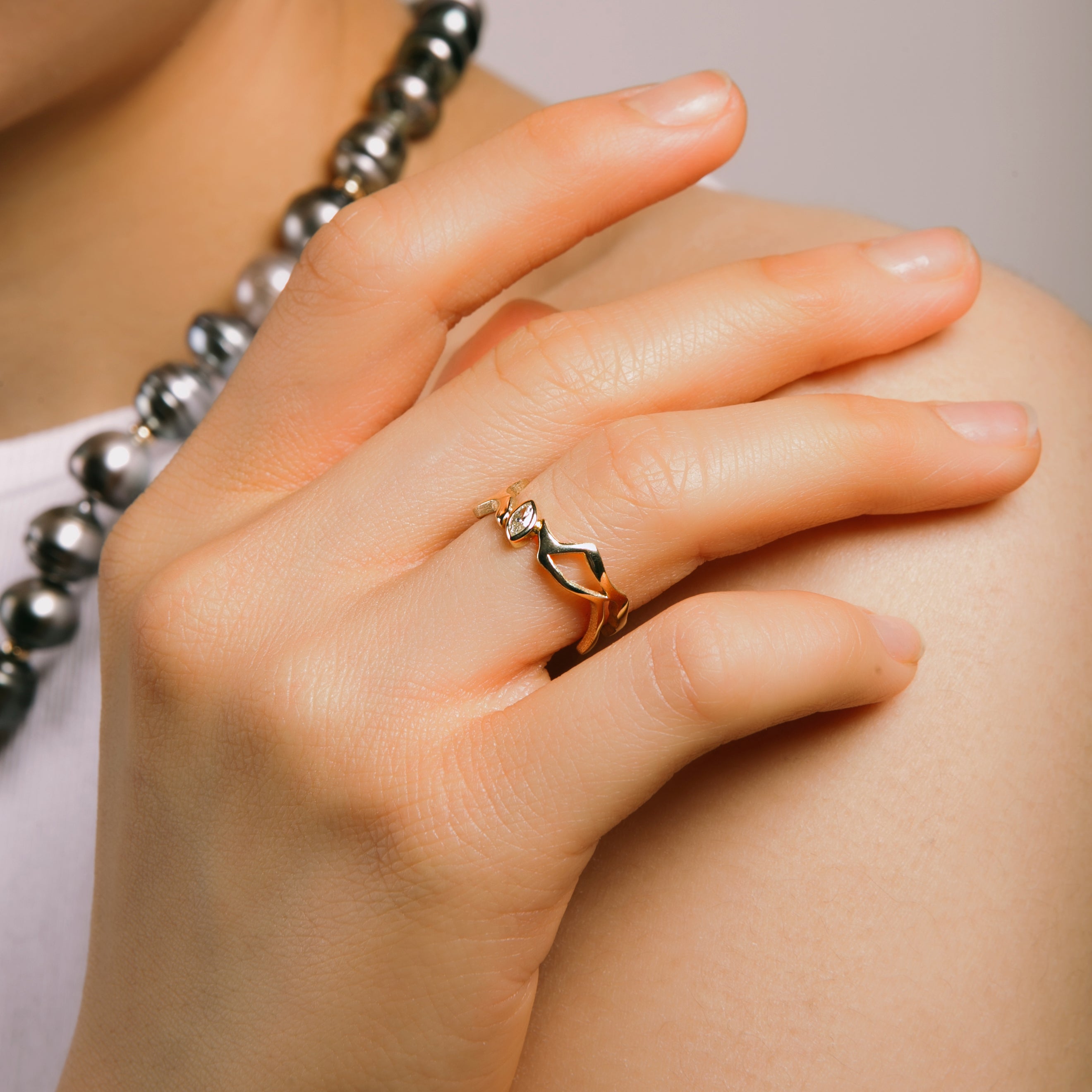 KINTSUGIシングルダイヤモンドリングⅡ - Bridal