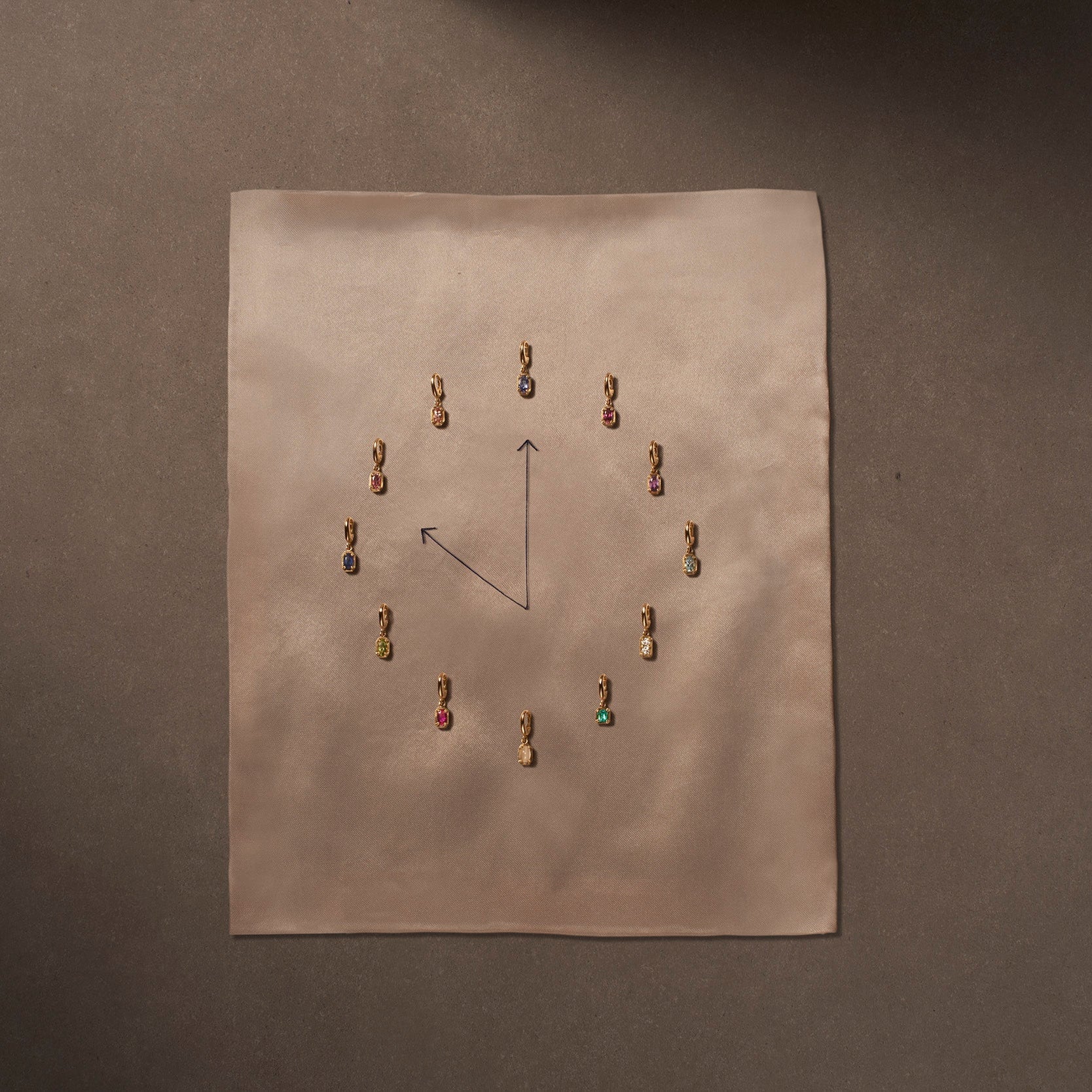 誕生石チャーム ８月ペリドット