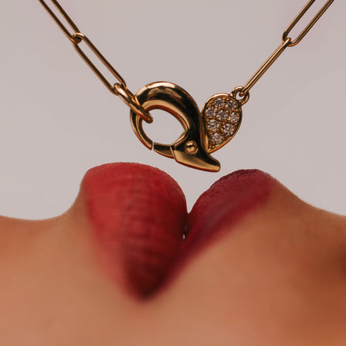 デュオハートチェーンブレスレット