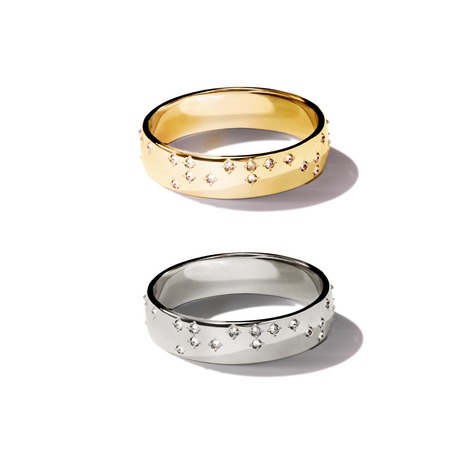 点字ダイヤモンドバンドリング「CUSTOM ORDER」YG - Bridal