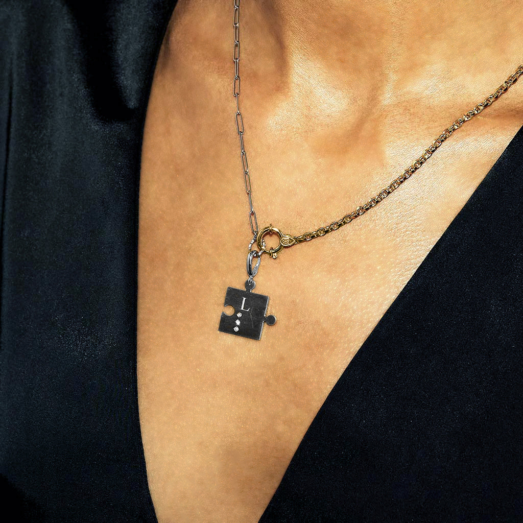 点字ダイヤモンドパズルチャーム WG