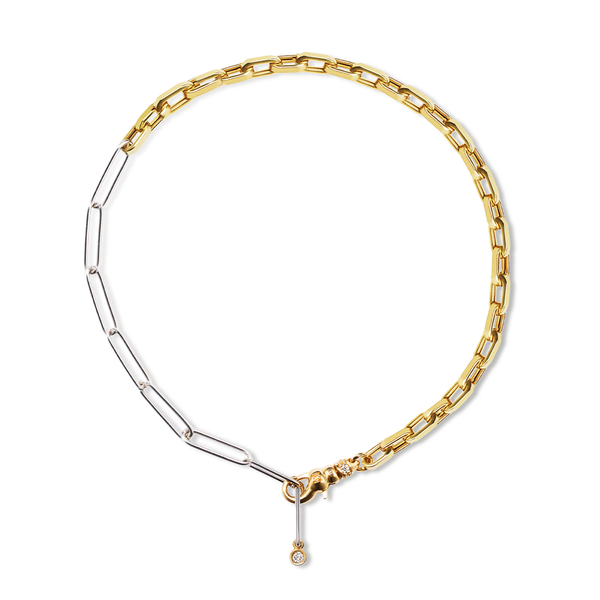 MILAMORE デュオチェーン Jr. アンクレット ダイヤモンド 18K MILAMORE デュオチェーン Jr. アンクレット ダイヤモンド 18K