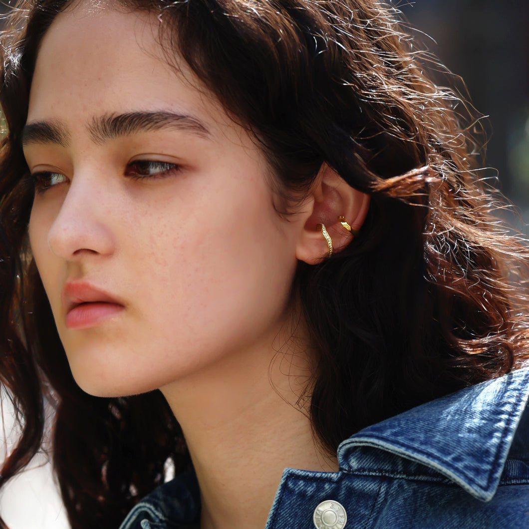 KINTSUGIパヴェヴァインイヤーカフ - Bridal