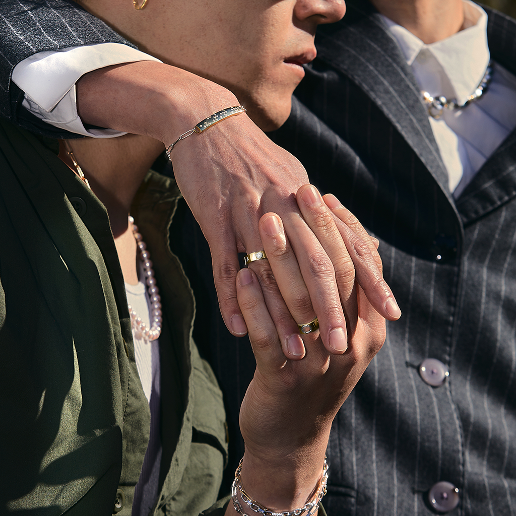 ENオープンダイヤモンドリング YG (5mm) - Bridal