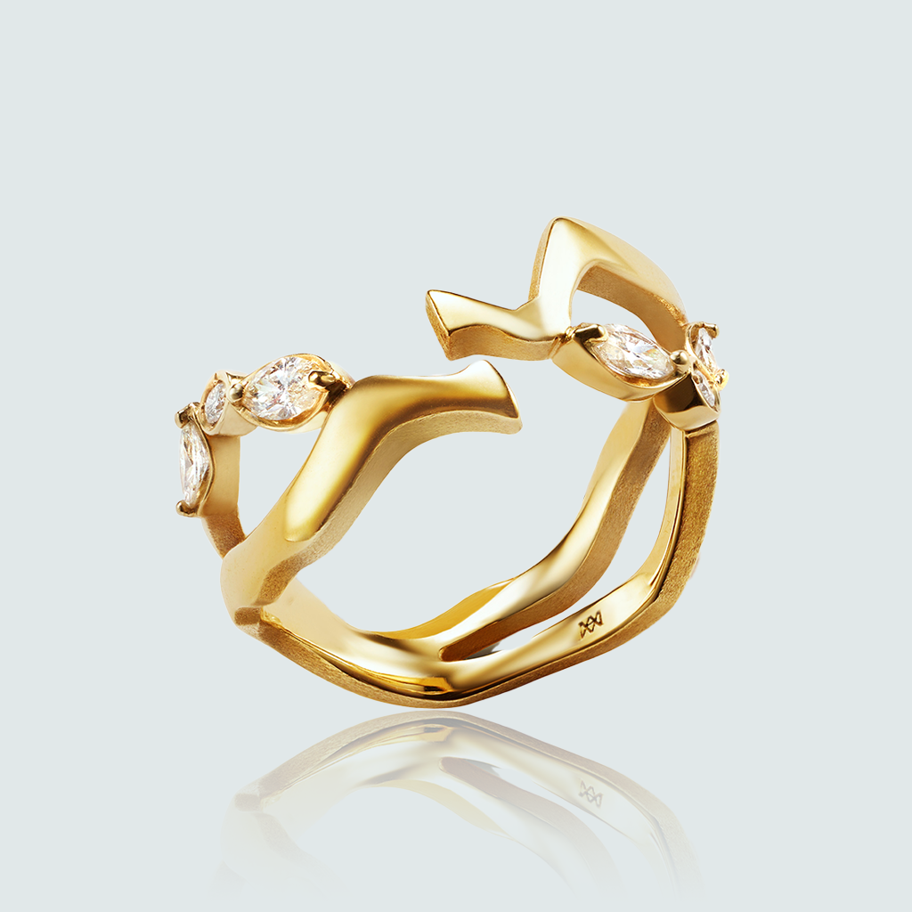 KINTSUGIフロートダイヤモンドリングⅡ - Bridal