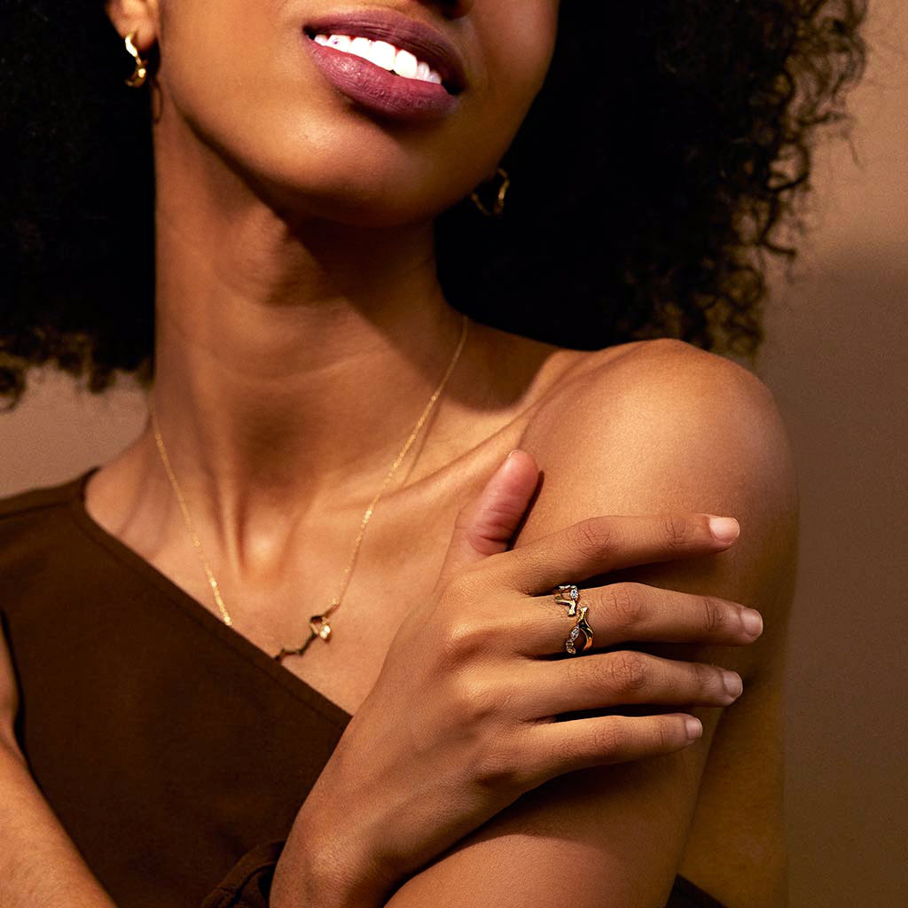 KINTSUGIフロートダイヤモンドリングⅡ - Bridal