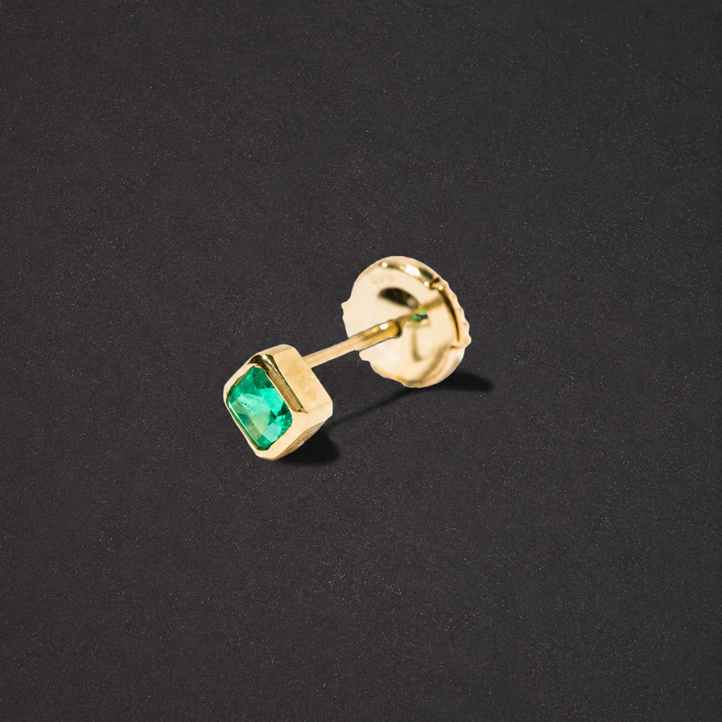エメラルドピアス - Mens