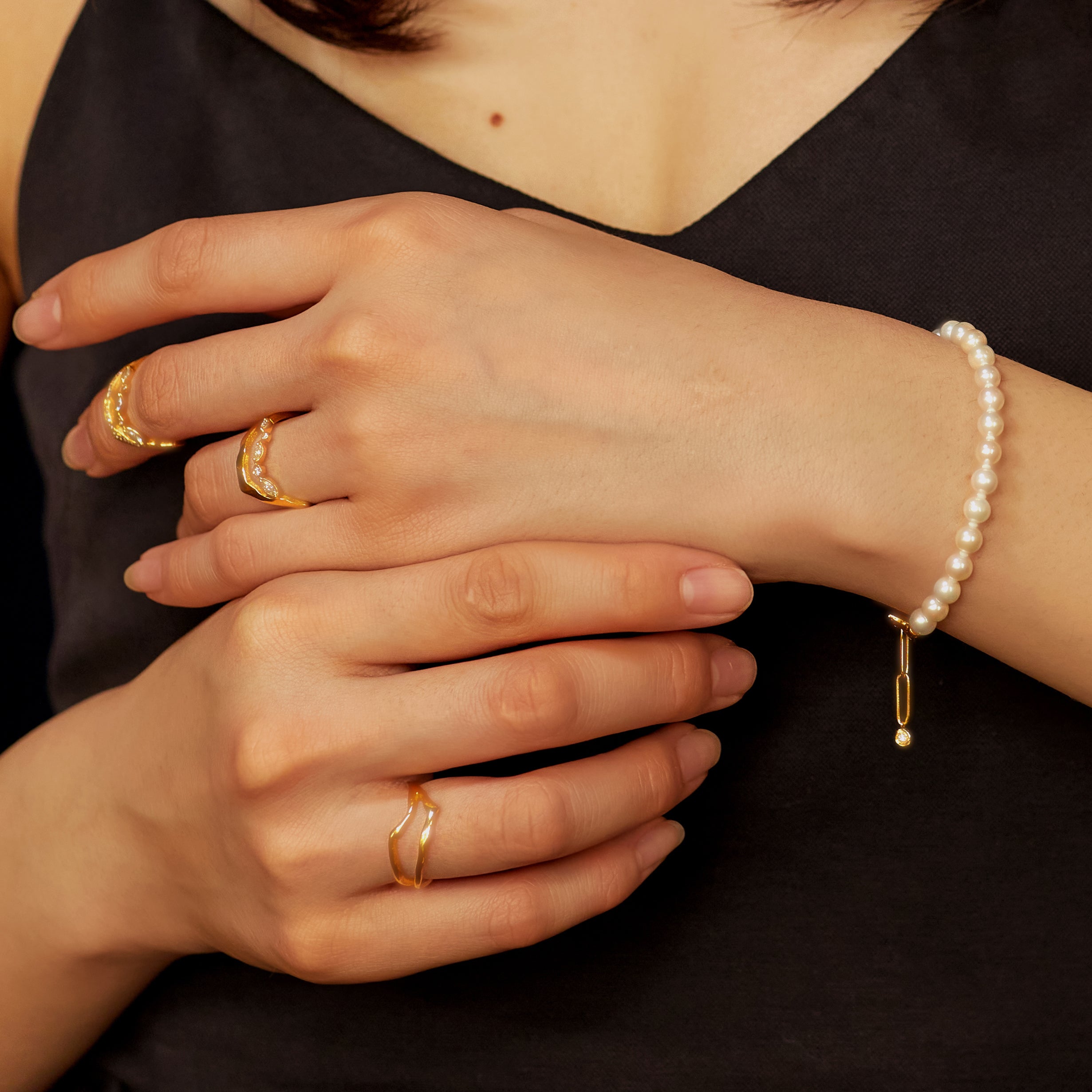 KINTSUGIフロートダイヤモンドリングⅠ - Bridal