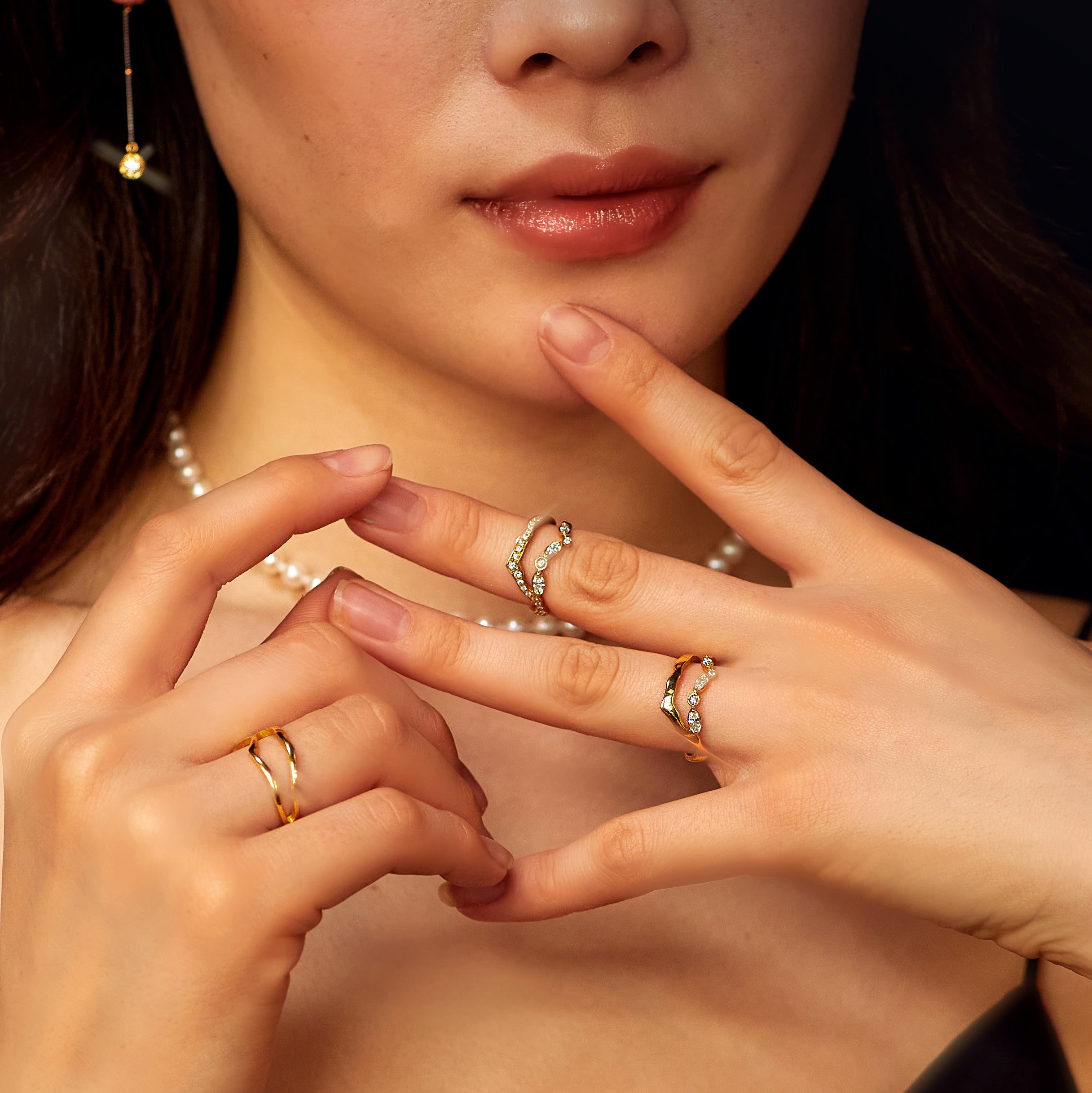 KINTSUGIパヴェダイヤモンドリングⅠ - Bridal