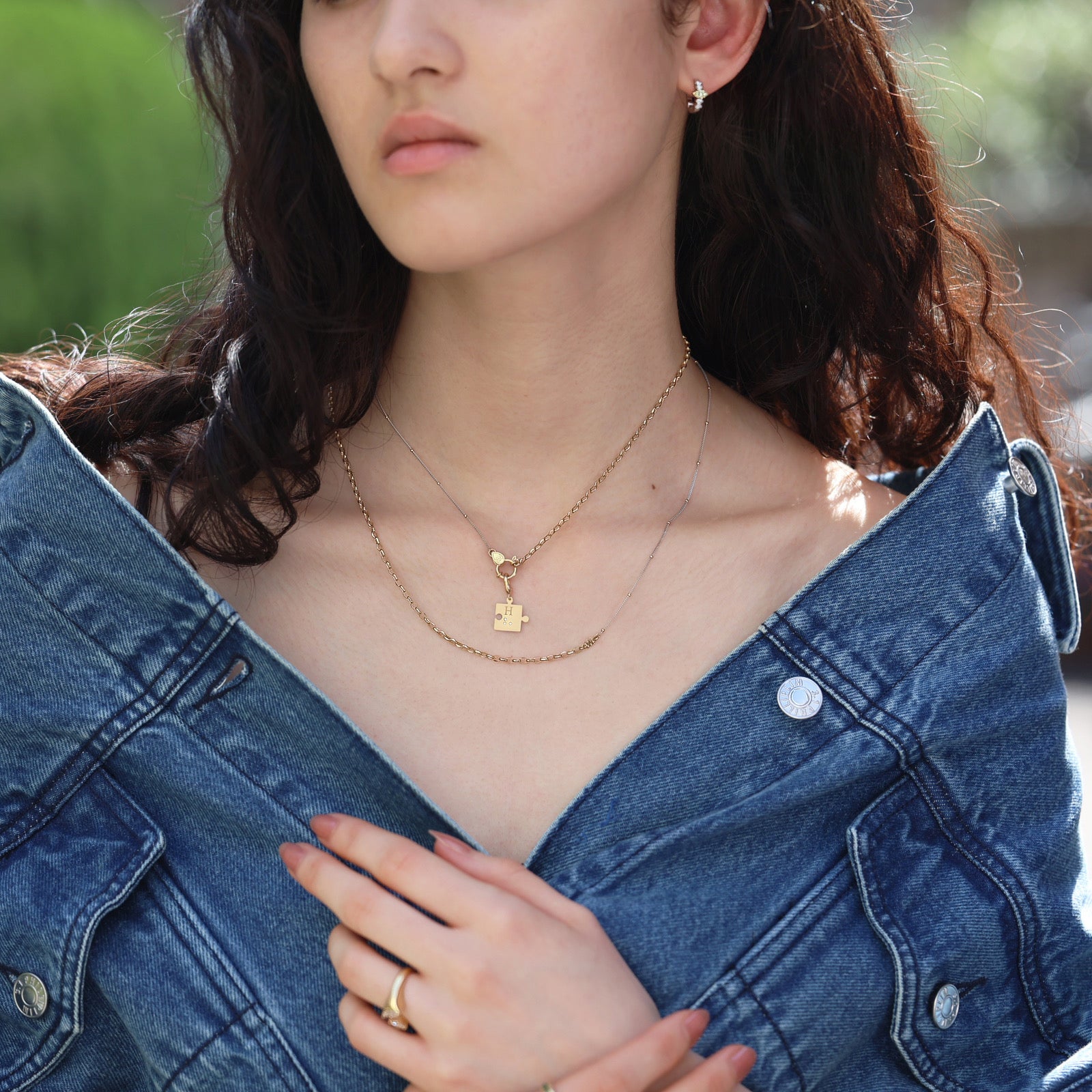 点字ダイヤモンドミニパズルチャーム YG