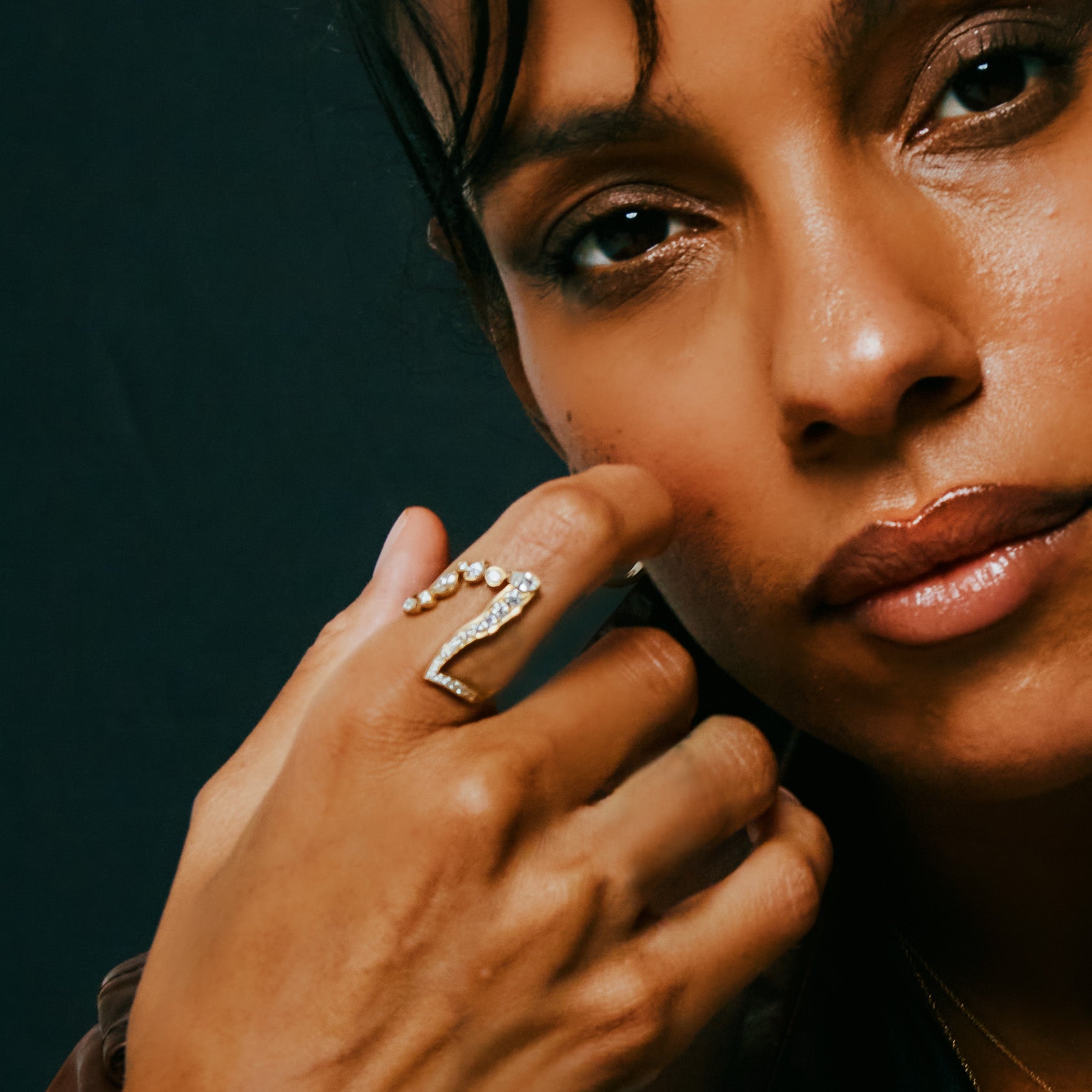 KINTSUGIヴィクトリアフロートパヴェダイヤモンドリング