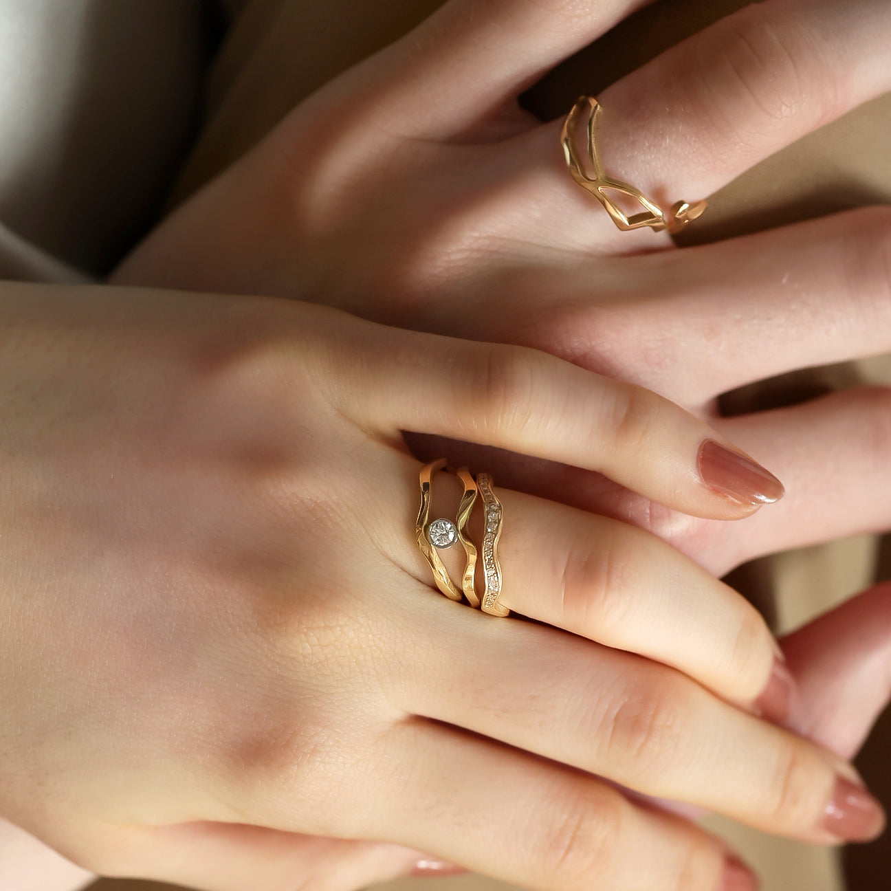 KINTSUGIダイヤモンドヴァインリング - Bridal