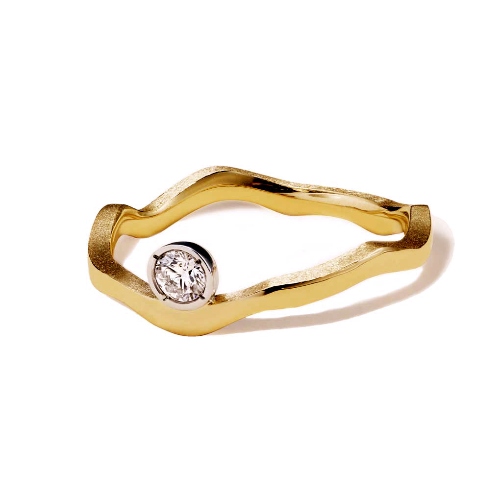 KINTSUGIダイヤモンドヴァインリング