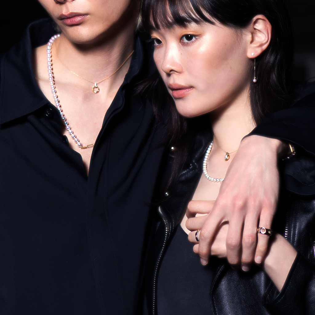 クラシックパールデュオチェーン(7mm)