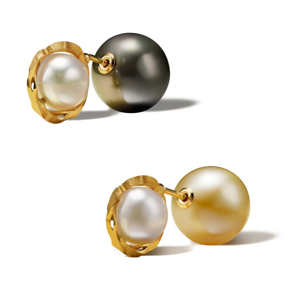 KINTSUGIデュオパールピアス