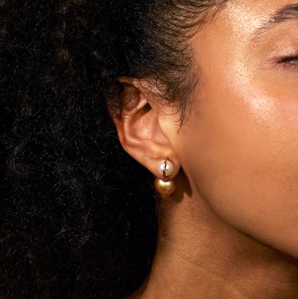 KINTSUGIデュオパールピアス