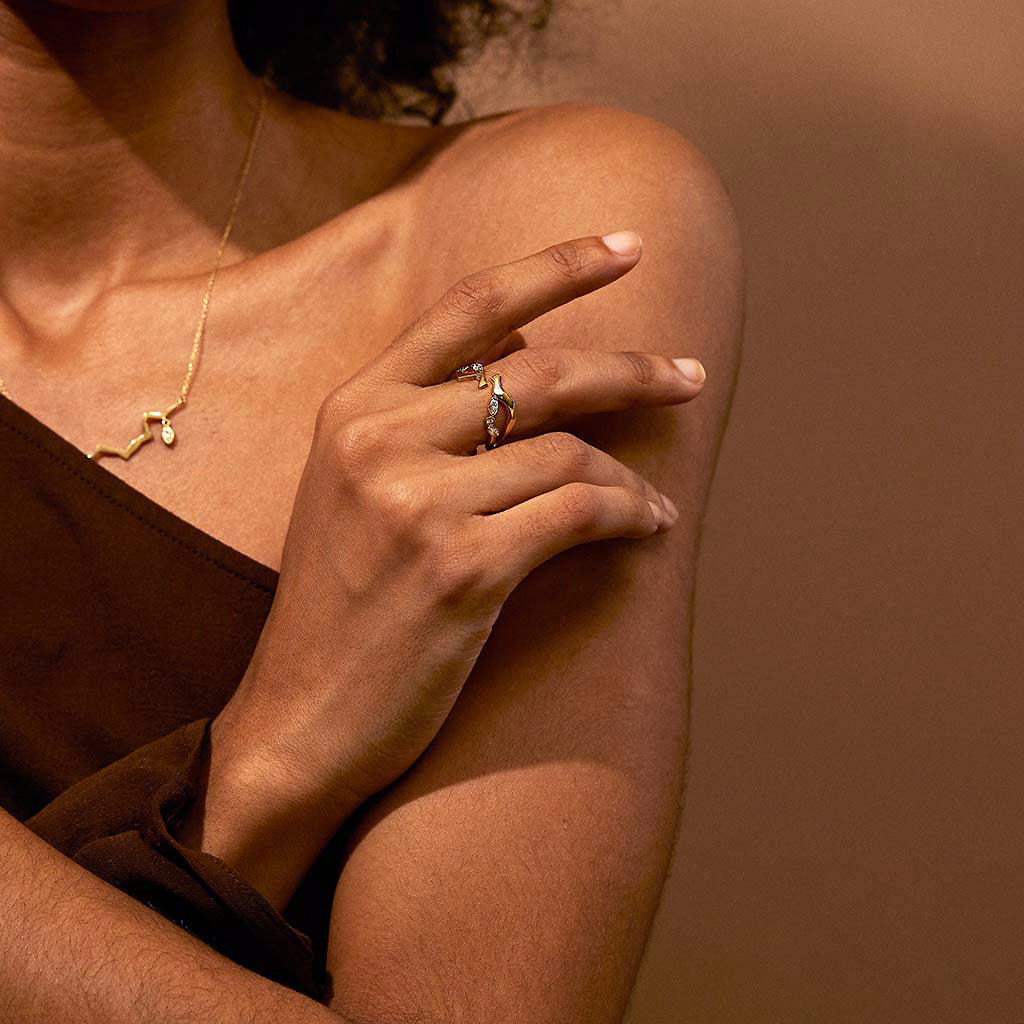 KINTSUGIフロートダイヤモンドリングⅡ - Bridal