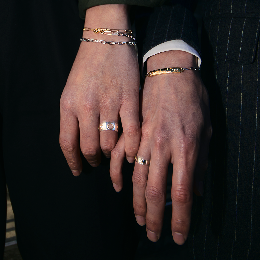 ENオープンダイヤモンドリング YG (5mm) - Bridal