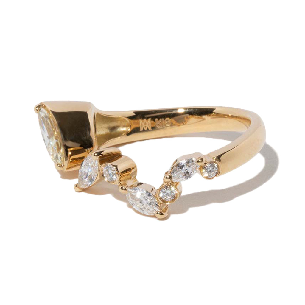 セルフラブフロートダイヤモンドリング - Bridal